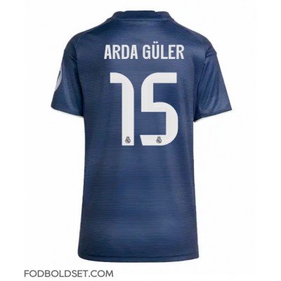 Real Madrid Arda Guler #15 Udebanetrøje Dame 2025-26 Kortærmet Real Madrid Arda Guler #15 Udebanetrøje Dame 2025-26 Kortærmet